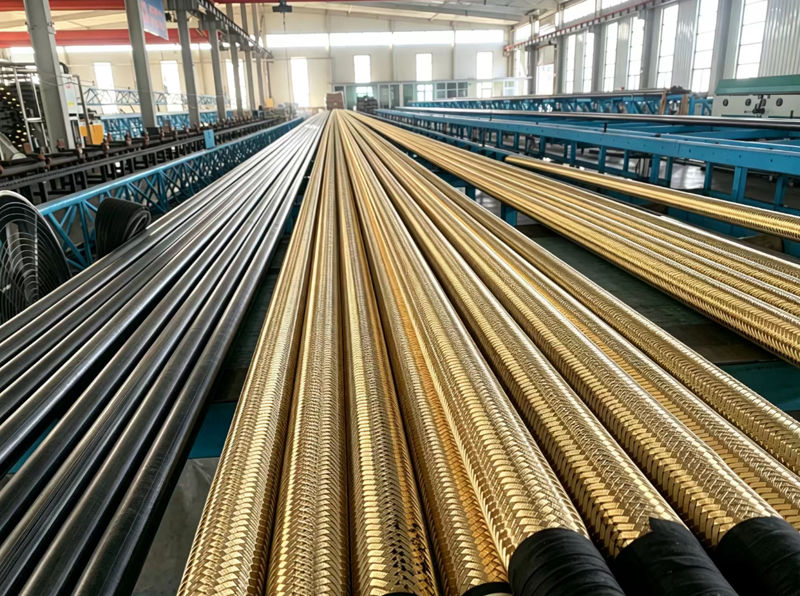 Hengshui Zhehan Rubber & Plastic Products Co., Ltd.: Ulepszenie możliwości produkcyjnych niestandardowego wysokociśnieniowego węża hydraulicznego w oplocie